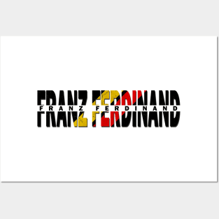 vintage typo Franz Ferdinand Posters and Art